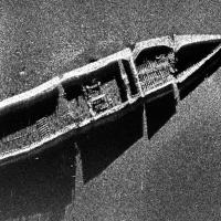 Sidescan Sonar Data of Shipwreck
