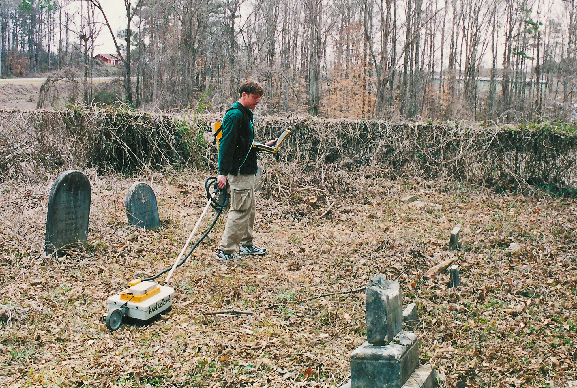 GPR Survey of an Historic Cemetery (Alabama)