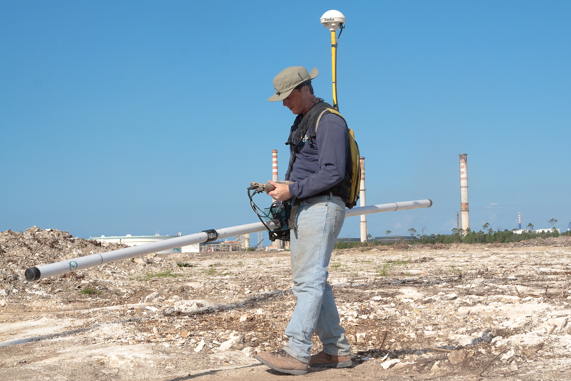 EM-31 Survey for Buried Debris