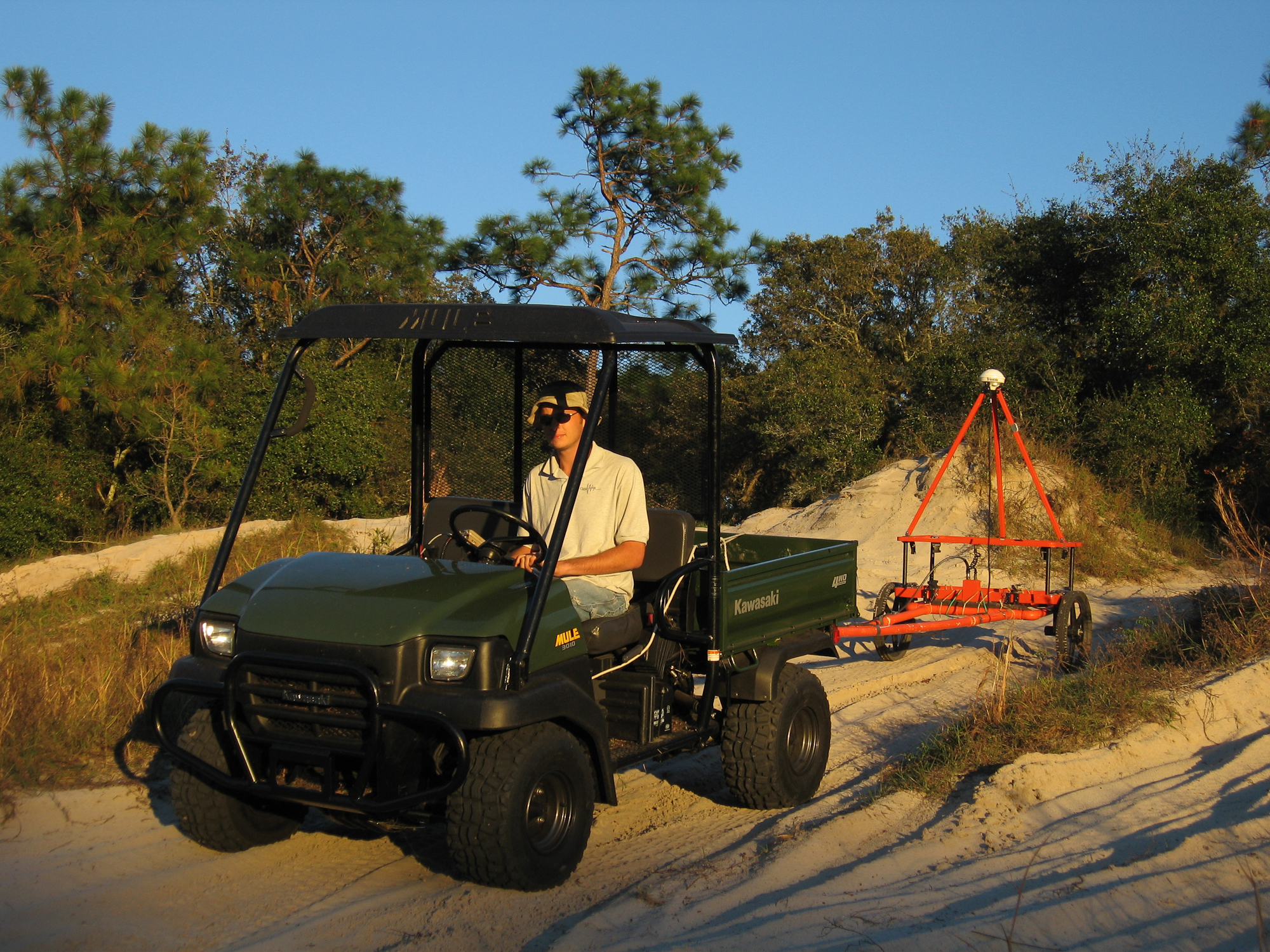 Towed EM-61 Survey for Buried Debris