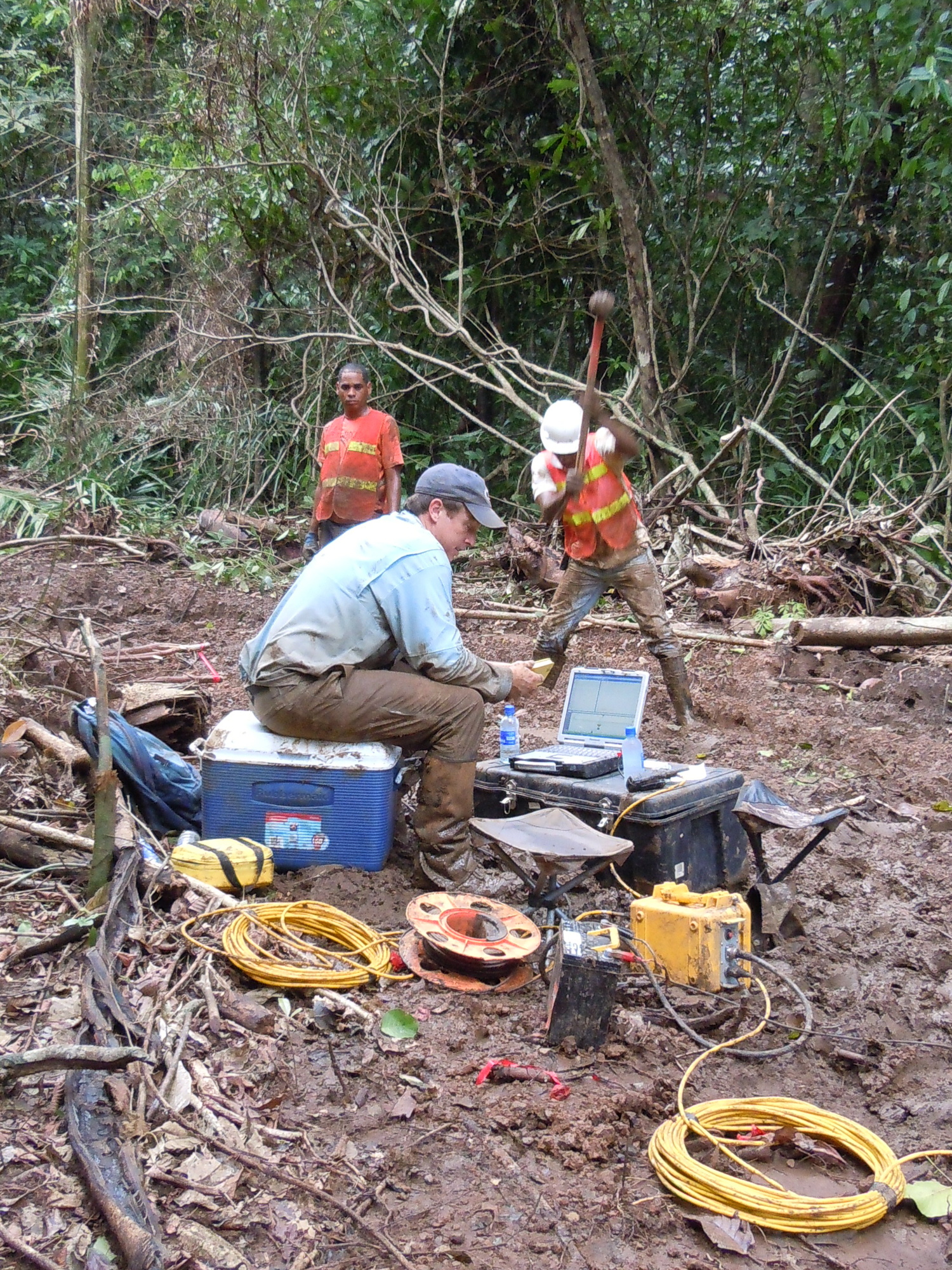 Seismic Refraction Survey - Panama