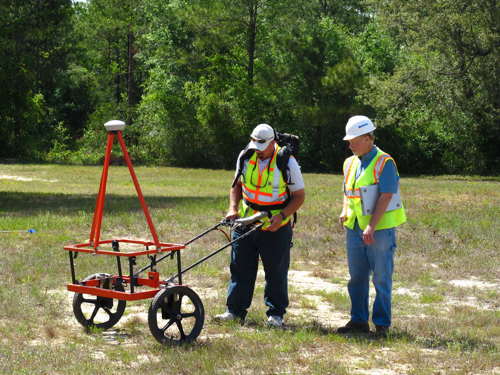 EM-61 Survey for Buried Drums