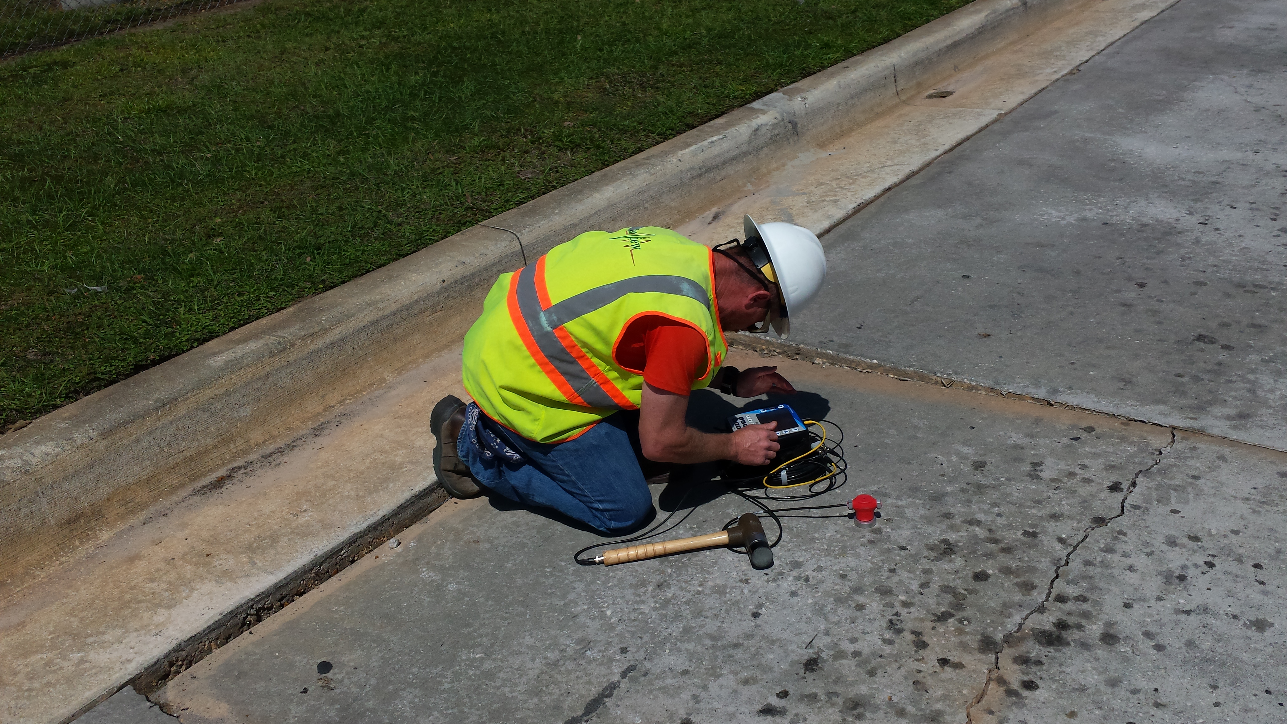 Collecting Slab Impulse Response Data during a Void Survey