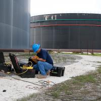 Electrical Resistivity Image (ERI) Survey Using a Sting/Swift R8at an Oil Storage Facility (Bahamas)