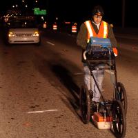 GPR Survey to Determine the Cause of a Depression in a Roadway