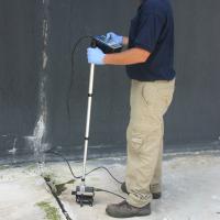 Impact Echo Survey to identify defects in the concrete