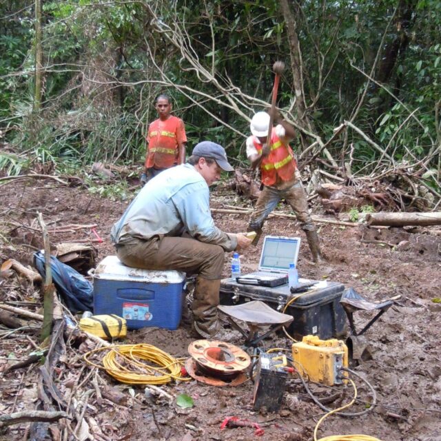 Case Study Monday is Back!

Mapping Beneath the Panama Canal: A Landmark Project 🚢🌎

How do you prepare to build a massive bridge over one of the most vital shipping lanes on earth? You start by mapping the bedrock under some of the most rugged, difficult terrain imaginable.

GeoView teamed up with an international consortium to tackle a high-stakes geotechnical investigation for the Autoridad del Canal de Panama (ACP), mapping out the subsurface velocity profiles along a 4-kilometer stretch north of the Gatun Lock.

The Challenge
The proposed footprint for the new Panama Canal bridge featured incredibly steep, heavily vegetated, and rugged terrain. Standard drilling equipment couldn’t easily access every location, meaning non-destructive, deep-imaging geophysics was critical to filling in the blanks.

The Technology Deployment
Our team deployed a powerhouse combination of seismic methods to capture both compression waves (P-waves) and shear waves (S-waves) down to depths of 30 meters:

The Breakthrough
The data revealed a stark geological contrast between the two sides of the canal:

The West Bank: The unweathered, solid Gatun Formation bedrock was found to be incredibly shallow—less than 5 meters below the surface.

The East Bank: Bedrock dropped significantly deeper, sitting between 25 to 28 meters down, blanketed by a thick layer of very soft fill and sediments.

Precision Anomalies: We also isolated localized low-velocity pockets, alerting engineers to weathered zones where thicker sediment had pooled over time.

Thanks to these highly detailed P-wave and S-wave velocity models, the engineering team received a flawless blueprint of the foundation conditions—ensuring the future bridge rests on solid ground.

#Geophysics #SeismicRefraction #MASW #PanamaCanal #GeotechnicalEngineering #CivilEngineering #Infrastructure #BridgeDesign #GeoView