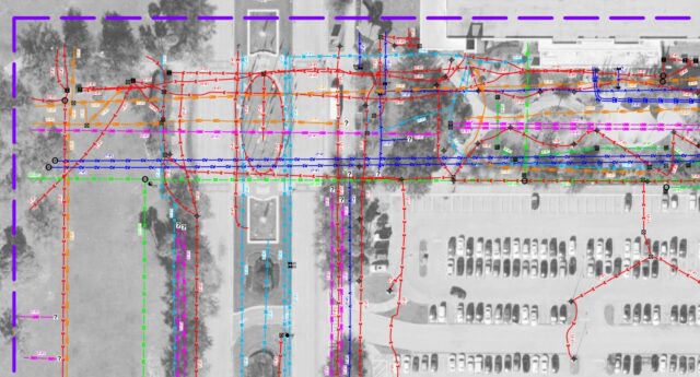 Mapping the Subsurface at USF: Supporting Campus Growth 🐂

As the University of South Florida continues to expand its underground infrastructure, keeping a precise blueprint of existing utilities is critical for safe development. GeoView recently headed back to Tampa to perform a comprehensive Level B Subsurface Utility Engineering (SUE) study around the Muma College of Business.

The Mission:

The goal was to accurately locate and map a dense network of buried utilities—including power, water, chilled water, gas, communications, and sewer systems—to safeguard the area prior to future campus expansion.

The Technology Deployment:

Navigating a complex university environment requires a multi-tool approach to catch both metallic and non-metallic lines:

GPR & Electronic Utility Locators: Used in tandem to detect and trace conductive subsurface utilities.

Toneable Rodder: Deployed to access and track non-conductive stormwater and sanitary sewer pipes that can often be missed by standard radar.

Emlid RS3 GPS: Utility positions were captured in real-time kinematic (RTK) mode, delivering sub-foot horizontal accuracy.

The Results:

Our field data was seamlessly processed and delivered to the client in an AutoCAD format, allowing the findings to be effortlessly integrated straight into the University’s infrastructure archives.

At GeoView, we are proud to provide the precision mapping needed to keep campus infrastructure projects moving forward safely. Go Bulls! 🤘

https://geoviewinc.com/utility-locating-and-mapping-at-the-usf-muma-college-of-business/

#Geophysics #UtilityLocating #SUE #SubsurfaceUtilityEngineering #GPR #EmlidGPS #AutoCAD #USF #Tampa #GeoView